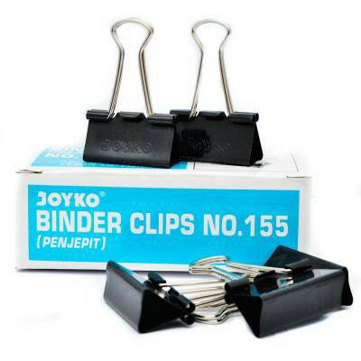 [Pak - 12 Buah] Joyko Binder Clip No. 155 / Penjepit 32 mm (12 pcs)