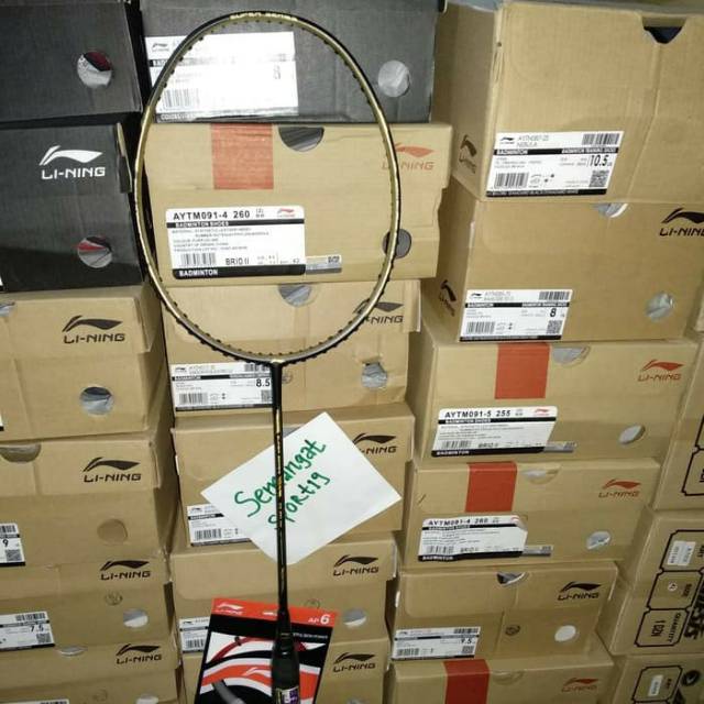 Super series/ss/100/lite/lining/raket/badminton/bulutangkis/original