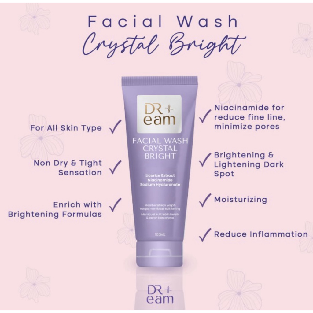 Doctor EAM  Facial Wash Crystal Bright / Facial Wash