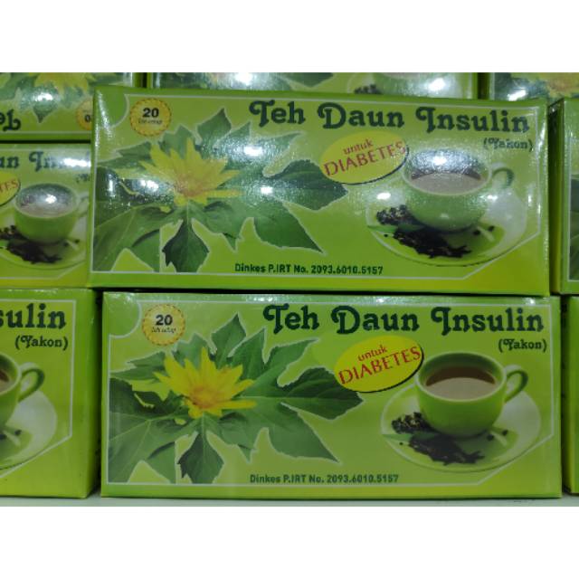 

Teh Celup Daun Insulin Yakon Diabetes