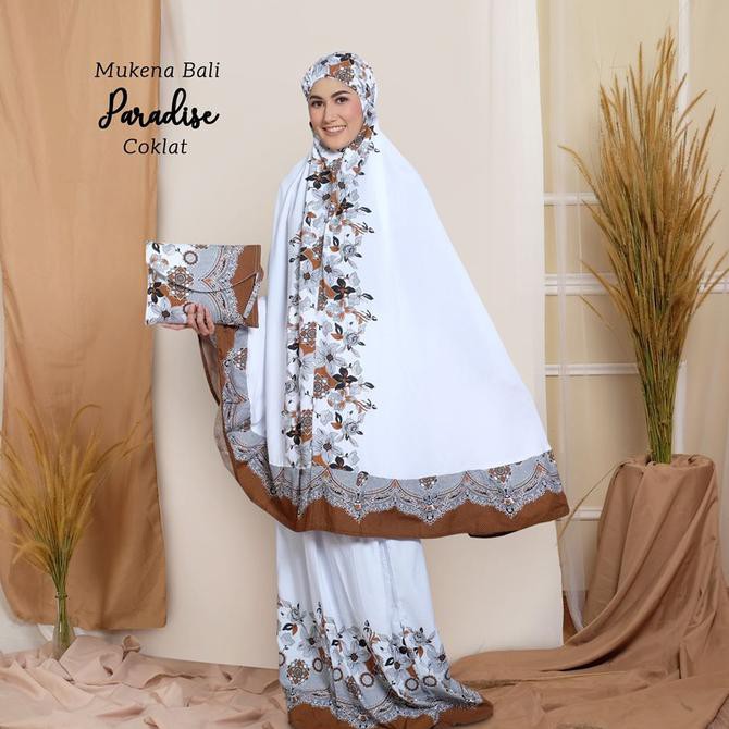 Mukena Dewasa Bali Paradise - Coklat