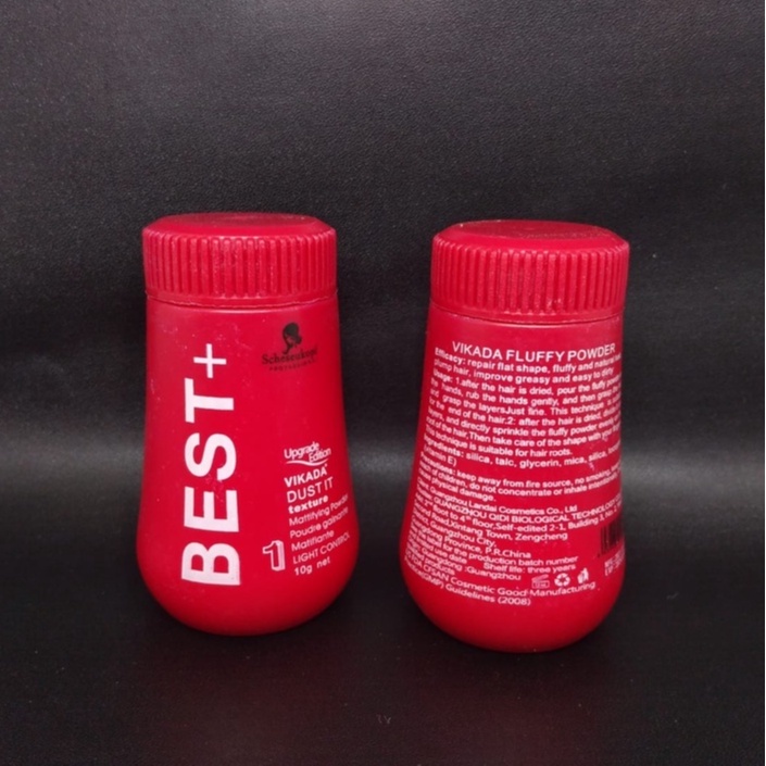 Best+ Hair Powder Dust It Original Pria Wanita HairStyling Power Dust It Rambut Glowing Bedak Khusus Rambut 10gr