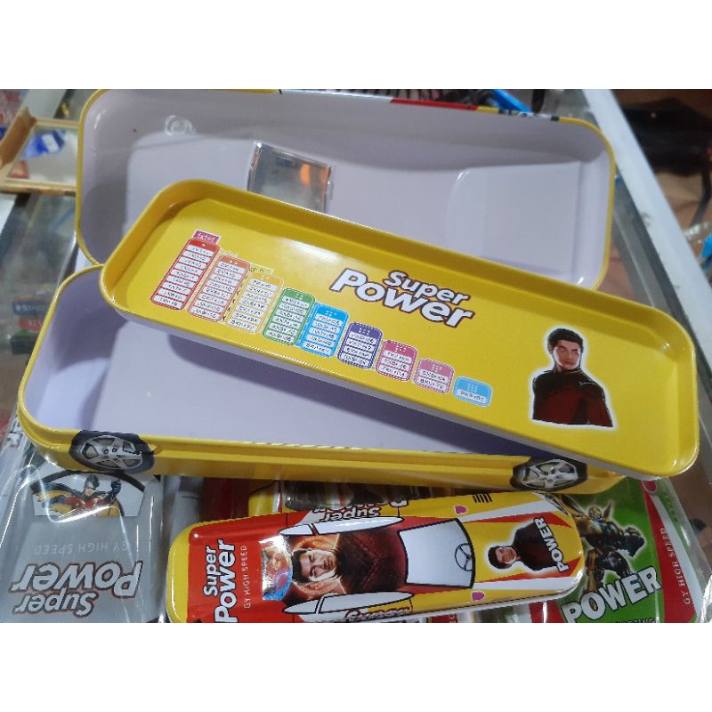 

TEMPAT PENSIL/KOTAK PENSIL KALENG MOBIL