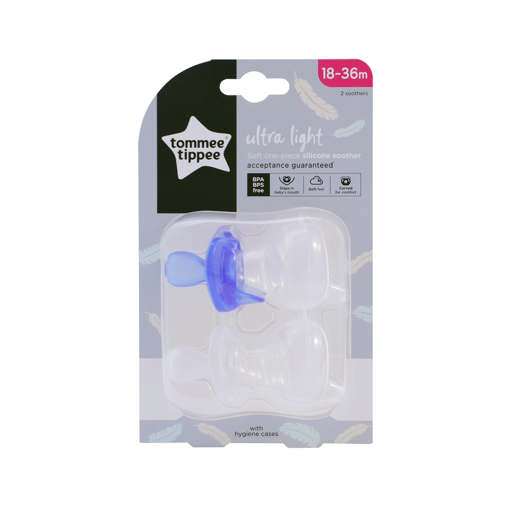 Tommee Tippee Ultra Light Silicone Soother / Empeng Bayi