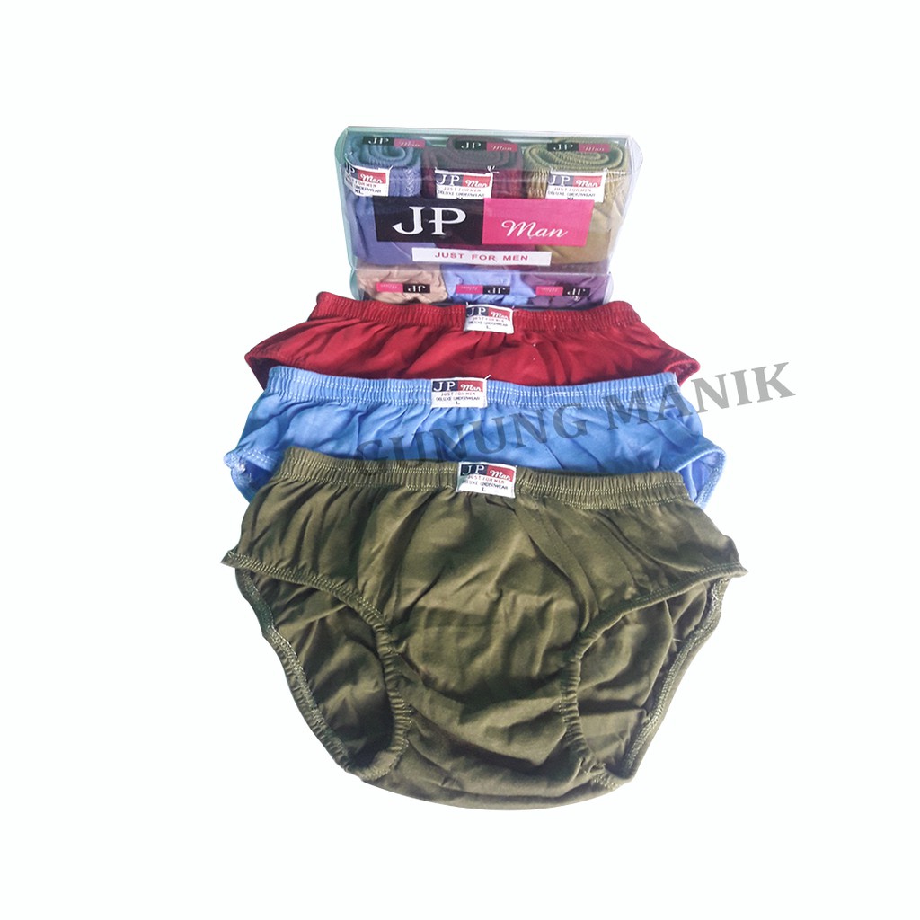 celana dalam pria murah JP-Man underwear termurah size M.L.XL bahan katun halus