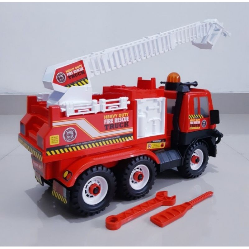 Mainan mobil Dramtruk Pemadam Ukuran Besar Anak2