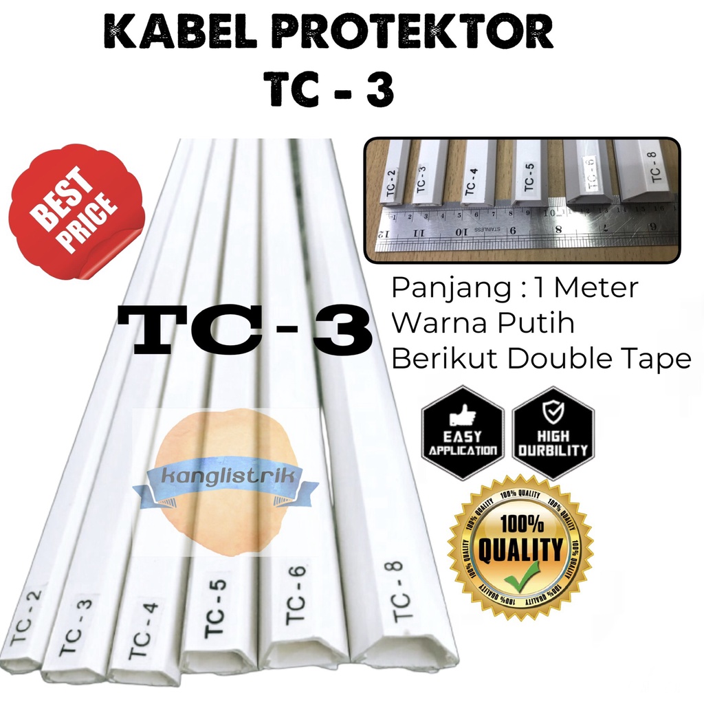 PROTEKTOR KABEL TC-3 / KABEL DUCT PROTECTOR TC3 / PELINDUNG KABEL TC-3