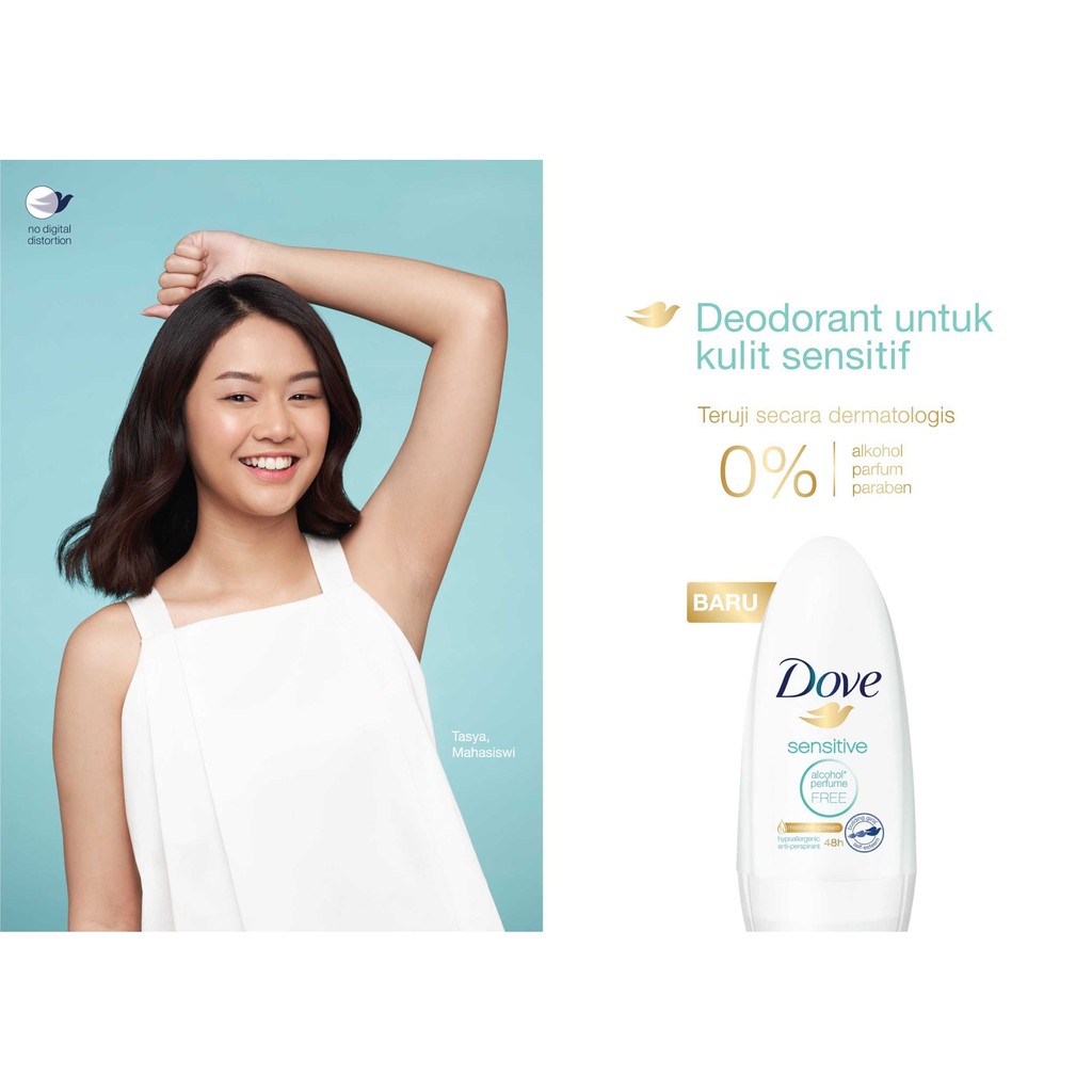 Dove Mousturing Cream Deodorant Roll On 40ml