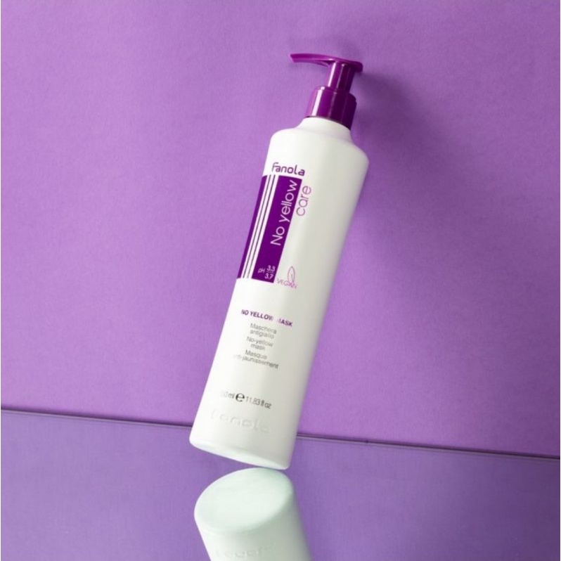 FANOLA NO YELLOW MASK 350 ML MASKER RAMBUT GREY