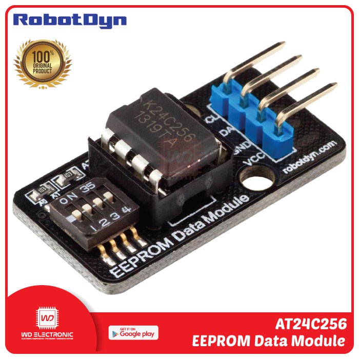 AT24C256 I2C INTERFACE EEPROM MEMORY MODULE