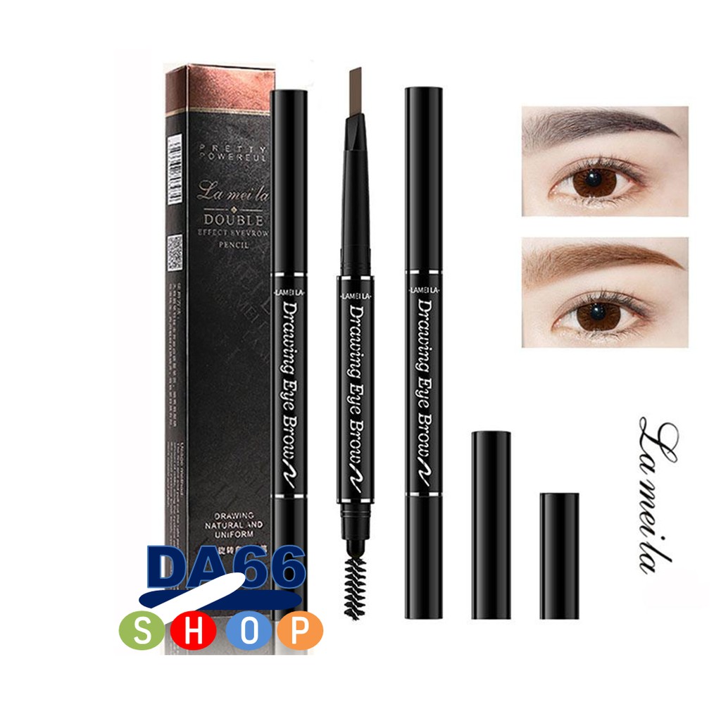 LML0789 - LAMEILA 789 2 IN 1 DOUBLE DRAWING EYE BROW / PENEBAL ALIS