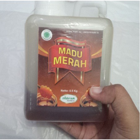 

Madu Merah Manis kemasan 500 gram