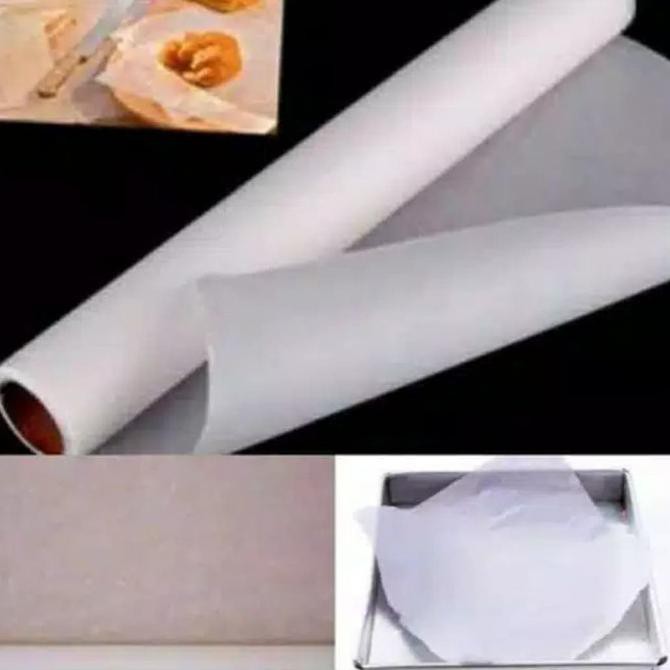 PERALATAN BAKING BAKING PAPER/ KERTAS ROTI WARNA ABU PERLENGKAPAN DAPUR