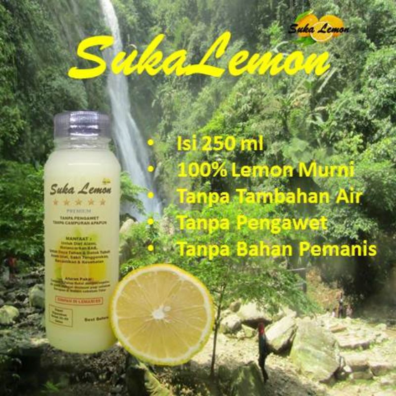 

Sari Lemon MURNI SukaLemon fresh 250ml