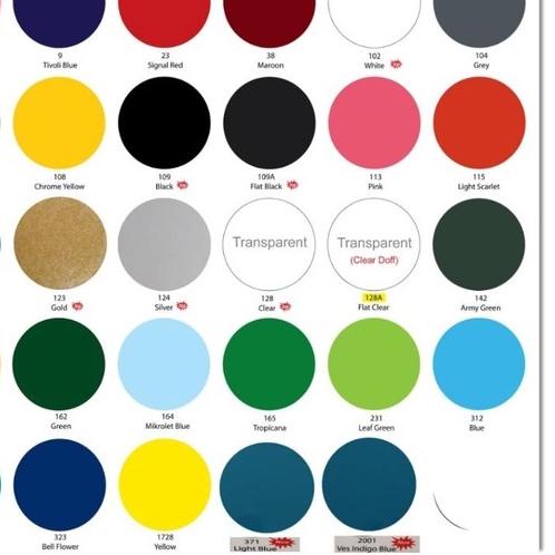 Samurai Paint Kurobushi Pilok Pilox Warna Glossy Doff Dop Metallic (400cc) Hitam Biru Merah Clear Go