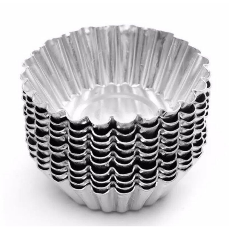 20pcs Cetakan Kue Pie Susu/ Loyang Kue Cheese Tart/ Cetakan Pie Egg Tart