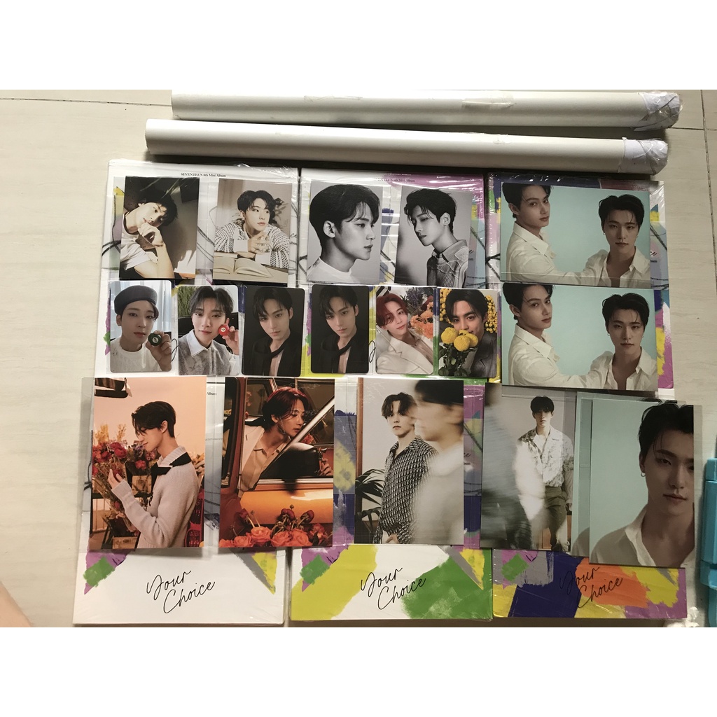 [READY STOCK] PHOTOCARD PC POSTCARD MINI CARD YOUR CHOICE SEVENTEEN WONWOO MINGYU JOSHUA JEONGHAN DK