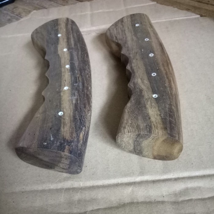 Pisau - Gagang Golok Kayu Johar