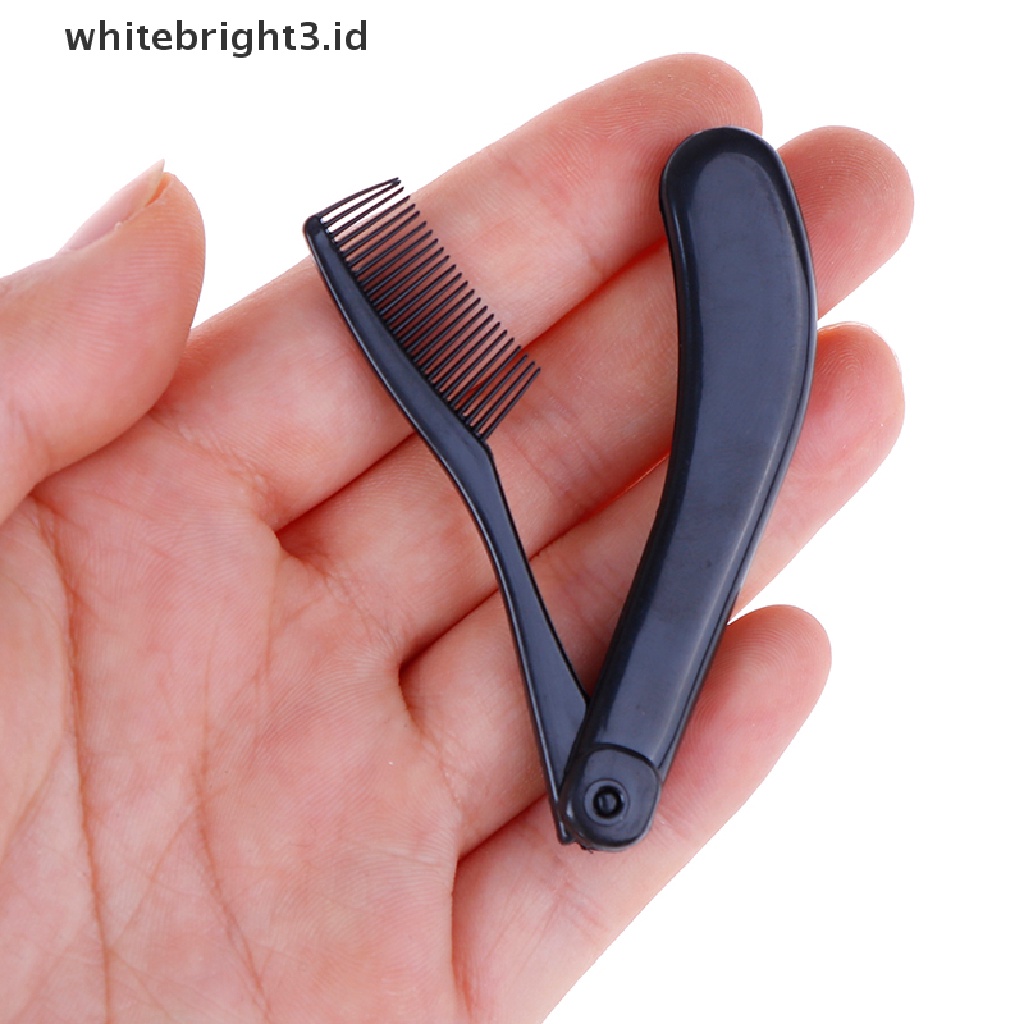 (whitebright3.id) Sisir Lipat Pemisah Bulu Mata / Alis Extension