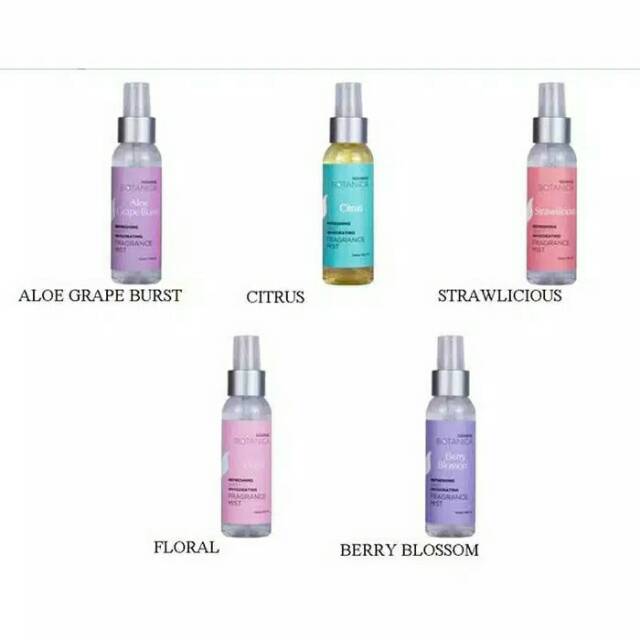 Mineral Botanica Fragrance Mist Spray || Body Mist