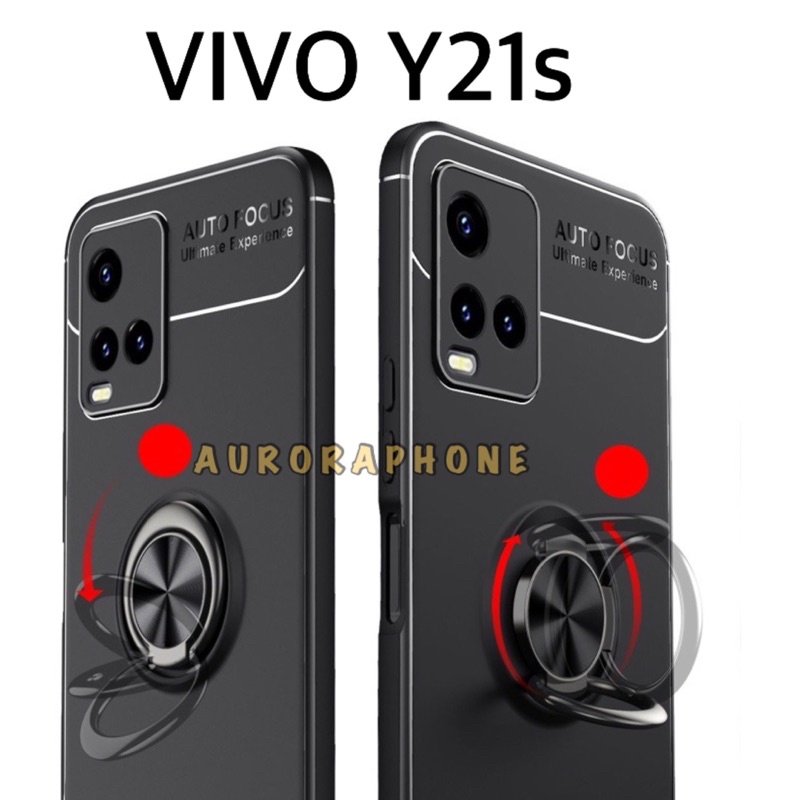 Soft Case Vivo y21s Autofocus Iring Vivo Y21s Softcase Vivo Y21s Ring Cassing Y21s