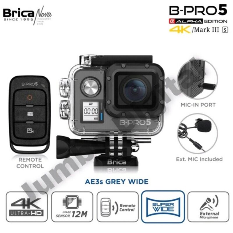 Gratis Ongkir/Brica BPRO 5 Alpha Edition 4K Mark lllS AE3S lll S GREY SUPER WIDE dan BLACK EIS