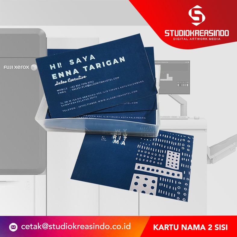 

Cetak Kartu Nama 2 Sisi (include Box) - Art Cartoon 260 gsm