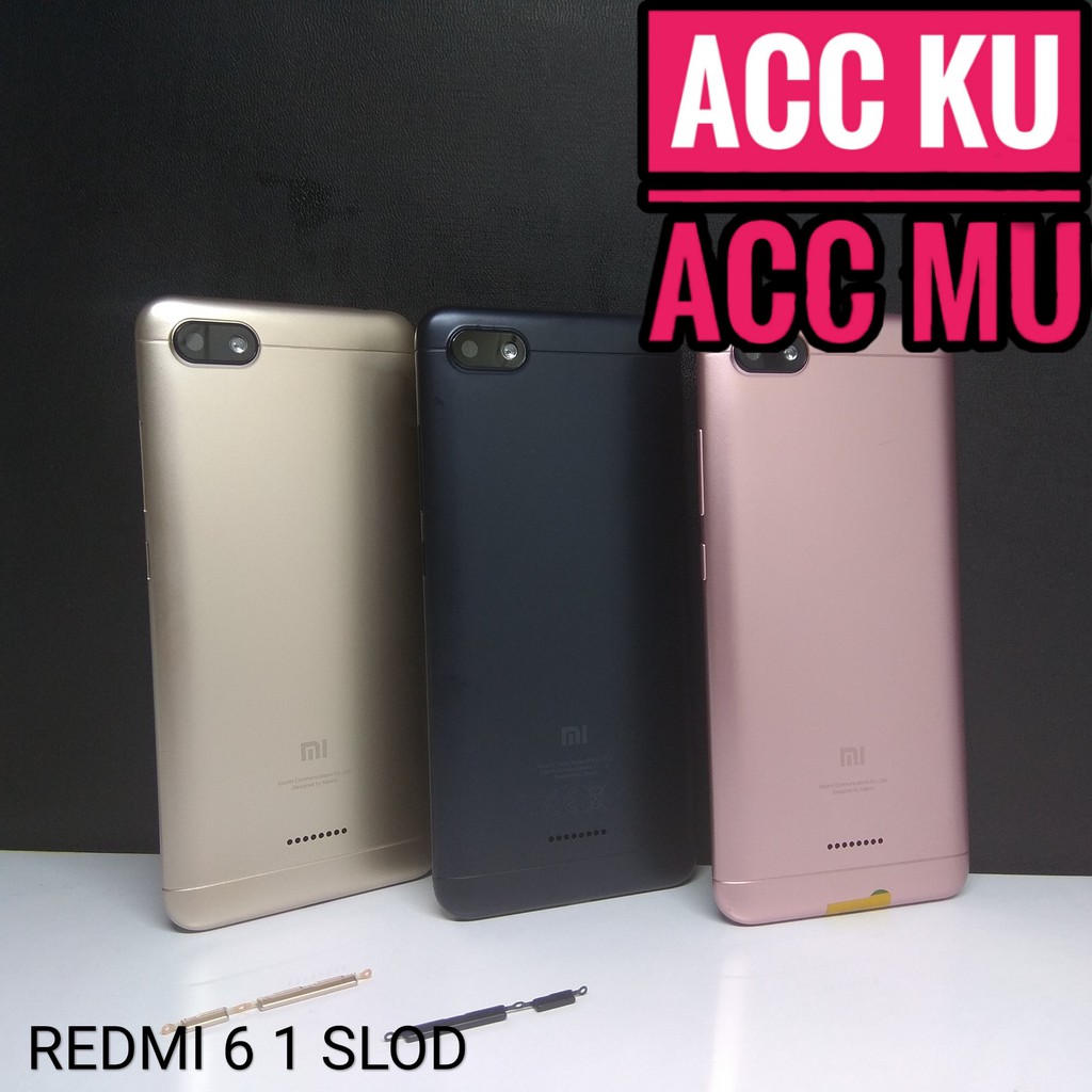 TUTUP BELAKANG REDMI 6A BACK COVER XIAOMI REDMI 6A ORIGINAL