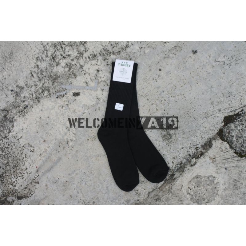 Kaos Kaki Hitam PDL Target / Kaos Kaki Spandex Target