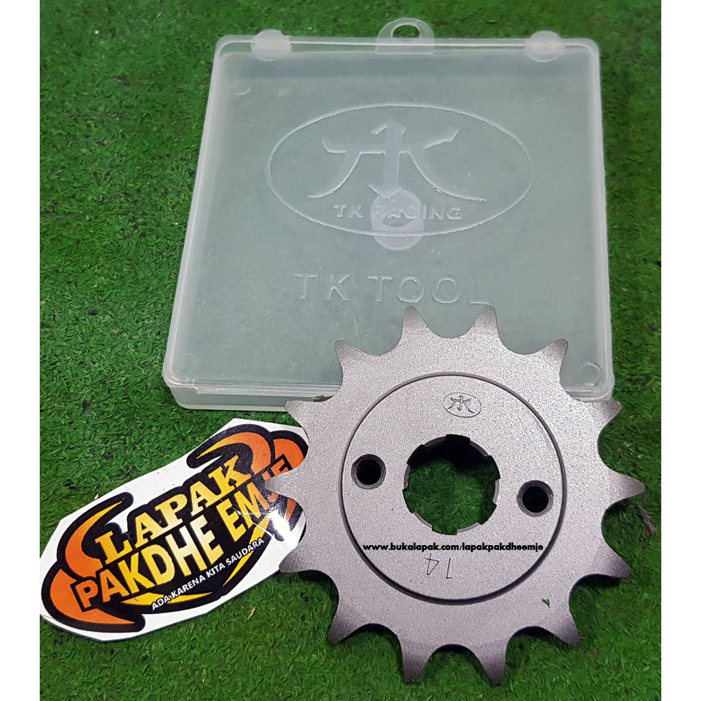 GER 520 14 GEAR DEPAN 520 14 TIGER OLD TIGER REVO TIREV TIGER 2000 520 14 TK RACING ORIGIN