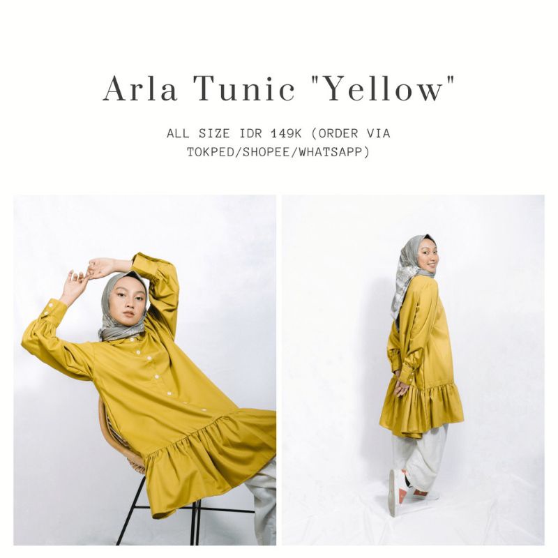 Sera.Studios Tunik Arla Yellow