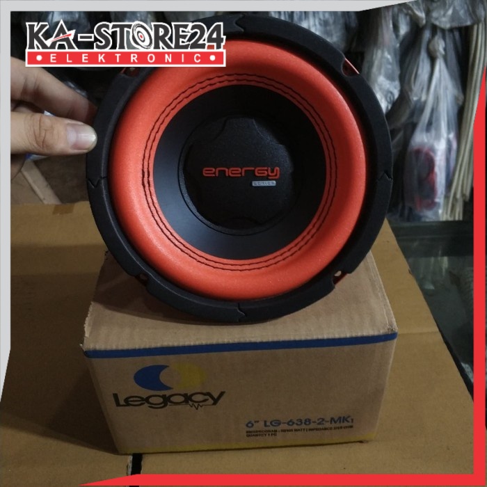 Speaker 6inch Legacy Energy 638-2 / speaker subwoofer legacy 6 inch