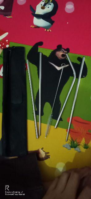 Sedotan Stainless Ecer