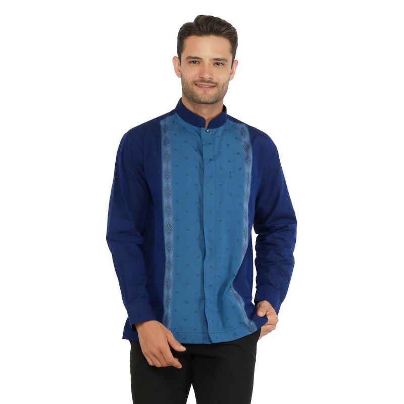 Baju Koko BHS Masterpiece Biru