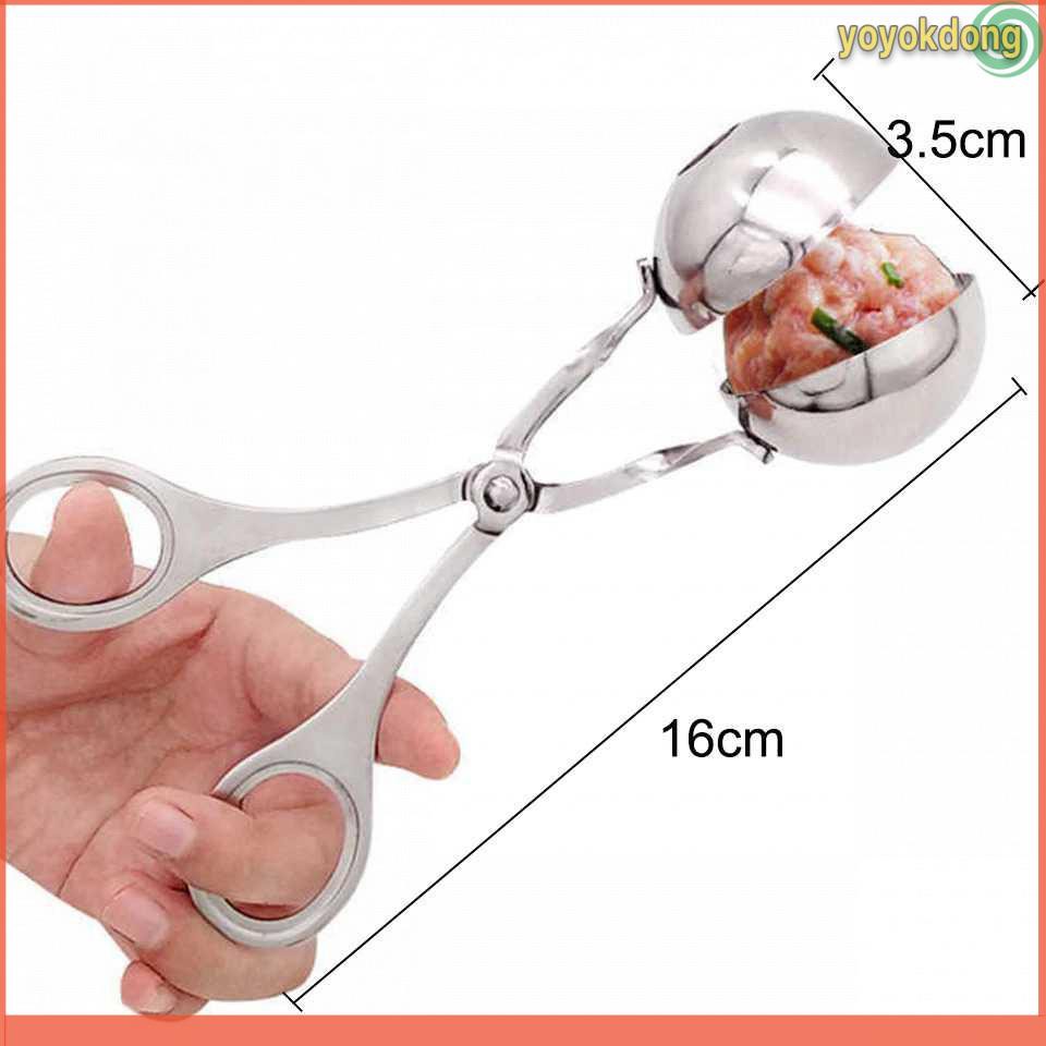 Transhome Gunting Sendok Cetak Bakso Meatball Spoon Scoop D0985