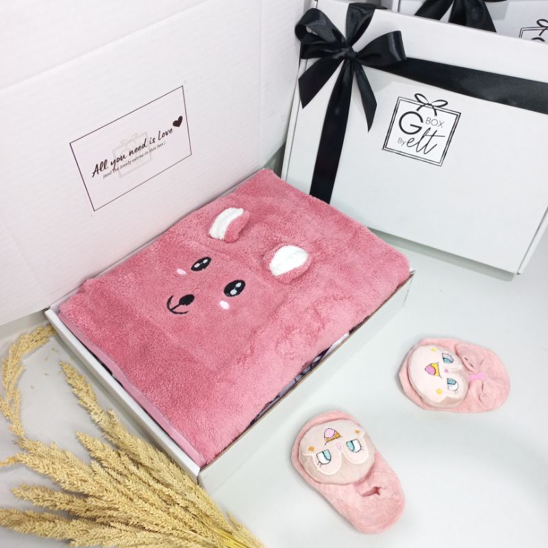 [HANDUK KARAKTER] HAMPERS BABY BORN HAMPER BAYI GIFT BOX BAYI