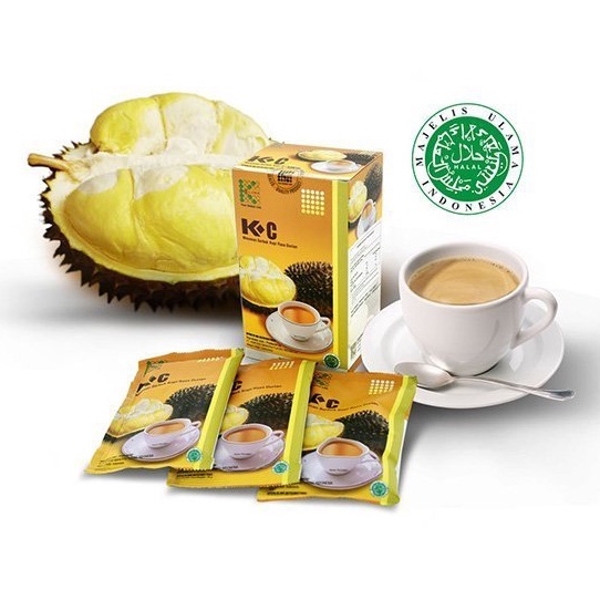 

K-COFFEE Durian Original 1 Sachet Kopi Aroma Durian Minuman Kesehatan