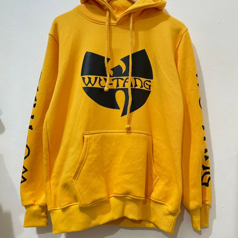 HOODIE H&M WUTANG YELLOW UNISEX