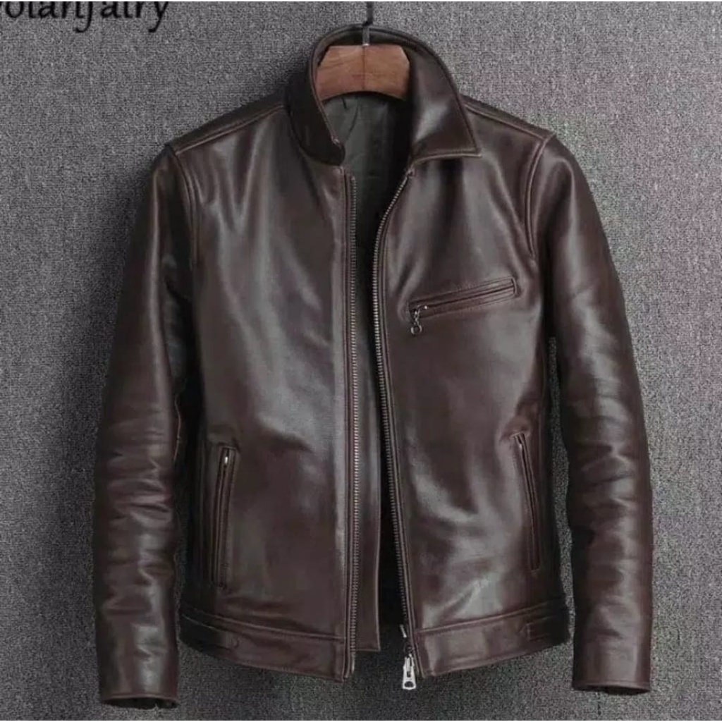 JAKET SEMI KULIT DOMBA/JAKET MOTOR
