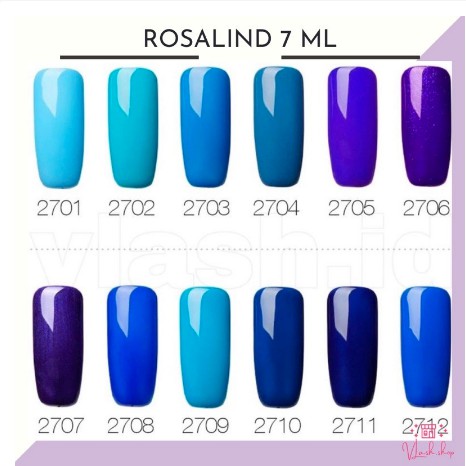 ROSALIND 7 ML SERIES BIRU - KUTEK GEL