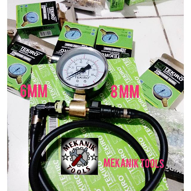 Fuel Pump Tester Alat Cek Ukur Tekanan Bahan bakar motor injeksi FPG pressure gauge