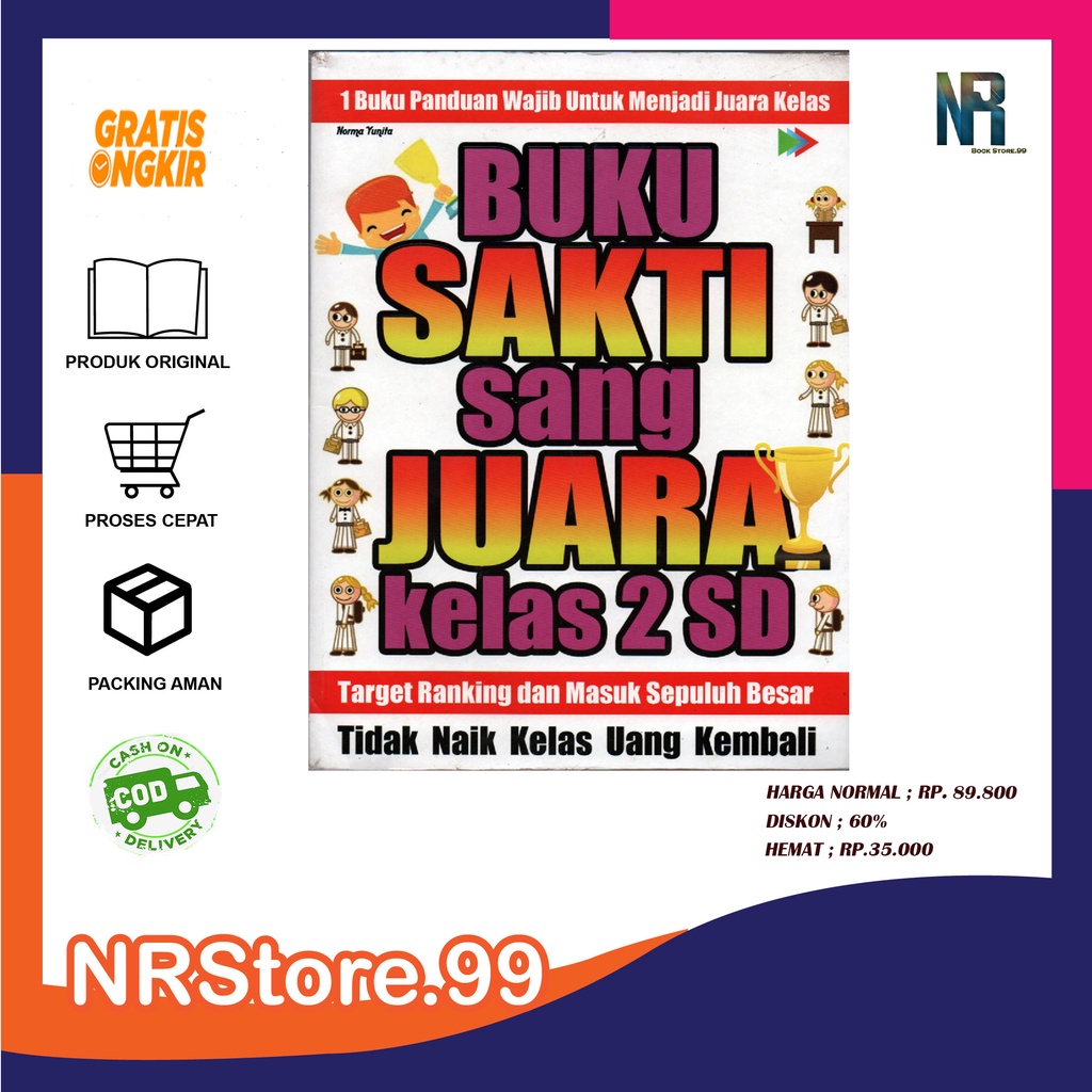 BUKU SAKTI SANG JUARA KELAS 2 SD LENGKAP SEMUA PELAJARAN [ IPA,MATEMATIKA, B.INDONESIA, IPS, PPKN,OL