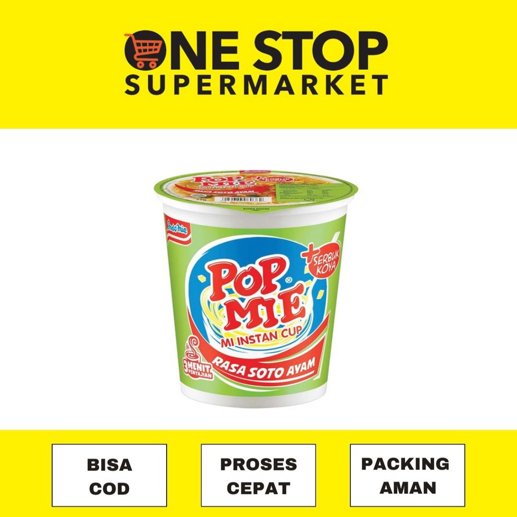 

Pop Mie Cup Rasa Soto 77g