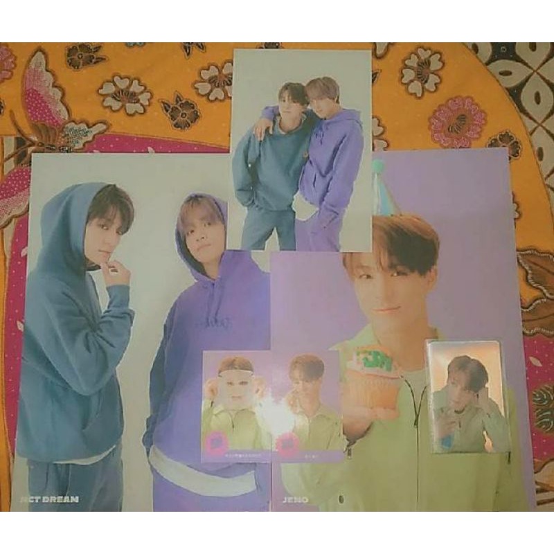 NCT Dream Season's Greetings 2021 Jeno Set Plus Benefit Aladin