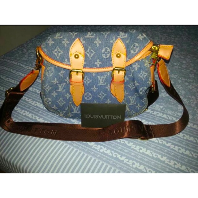 Tas slempang Louis Vuitton Sunrise Denim