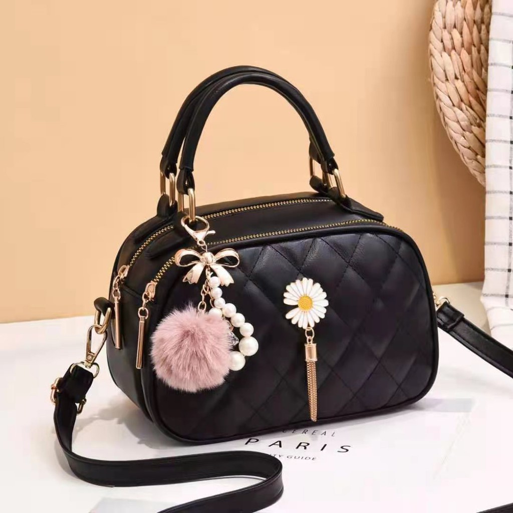 TASHAPPY GT1762 tas SLINGBAG Daisy Kekinian wanita import model korea supplier tas import