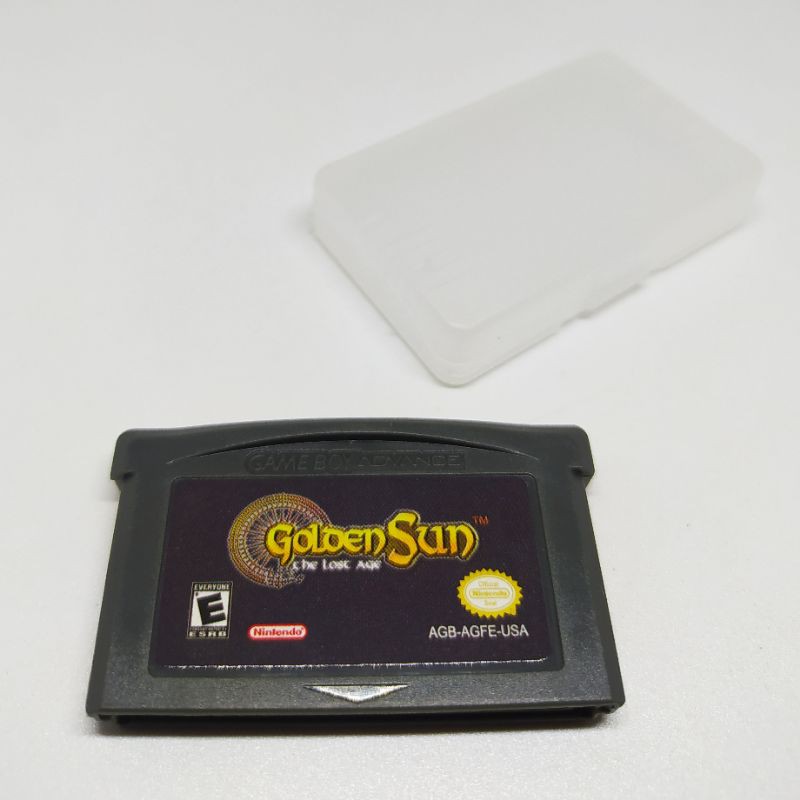 Kaset Gameboy Advance GBA Golden Sun The Lost Age Cartridge NDS Nintendo DS Lite Retro Game