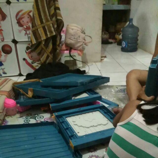 Lemari Pintu Susun 3 Boneka Besar/ 3dimensi