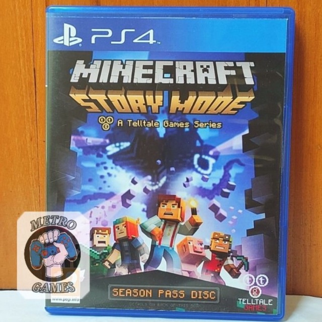 Minecraft Story Mode PS4 Kaset Mine Craft Playstation PS 4 5 Minecraf Mine Craf Maincraft CD BD Game Games Storymode Edition Maincraf Mincraft Mincraf PS4 PS5