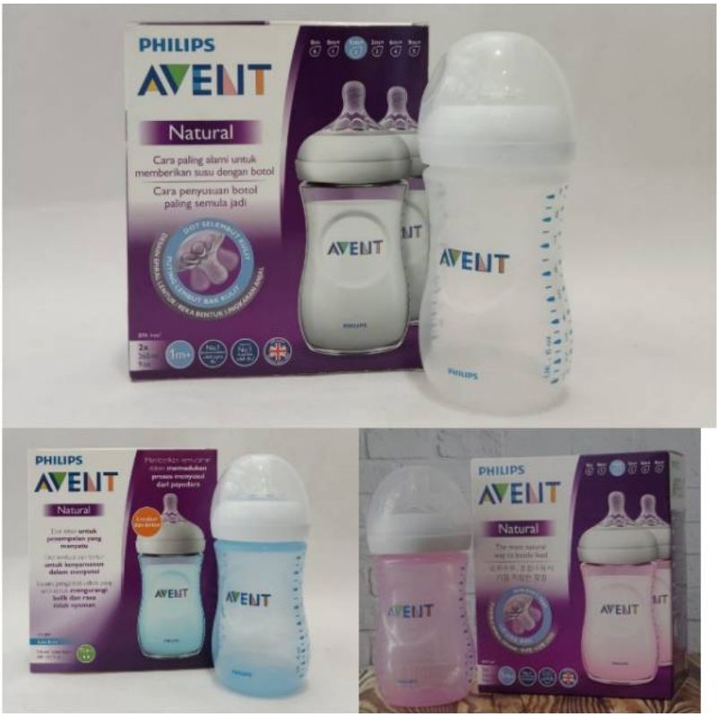 Botol Dot Susu Avent Natural dan Avent Classic Philips